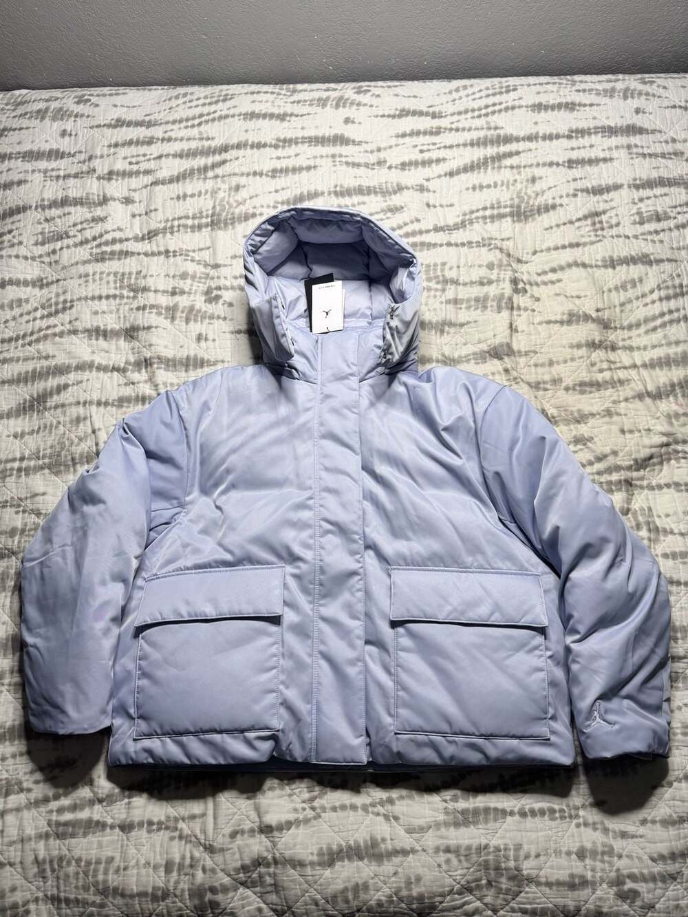 Jordan Flight Women's Down Jacket Ghost HV0360-057 Size Medium